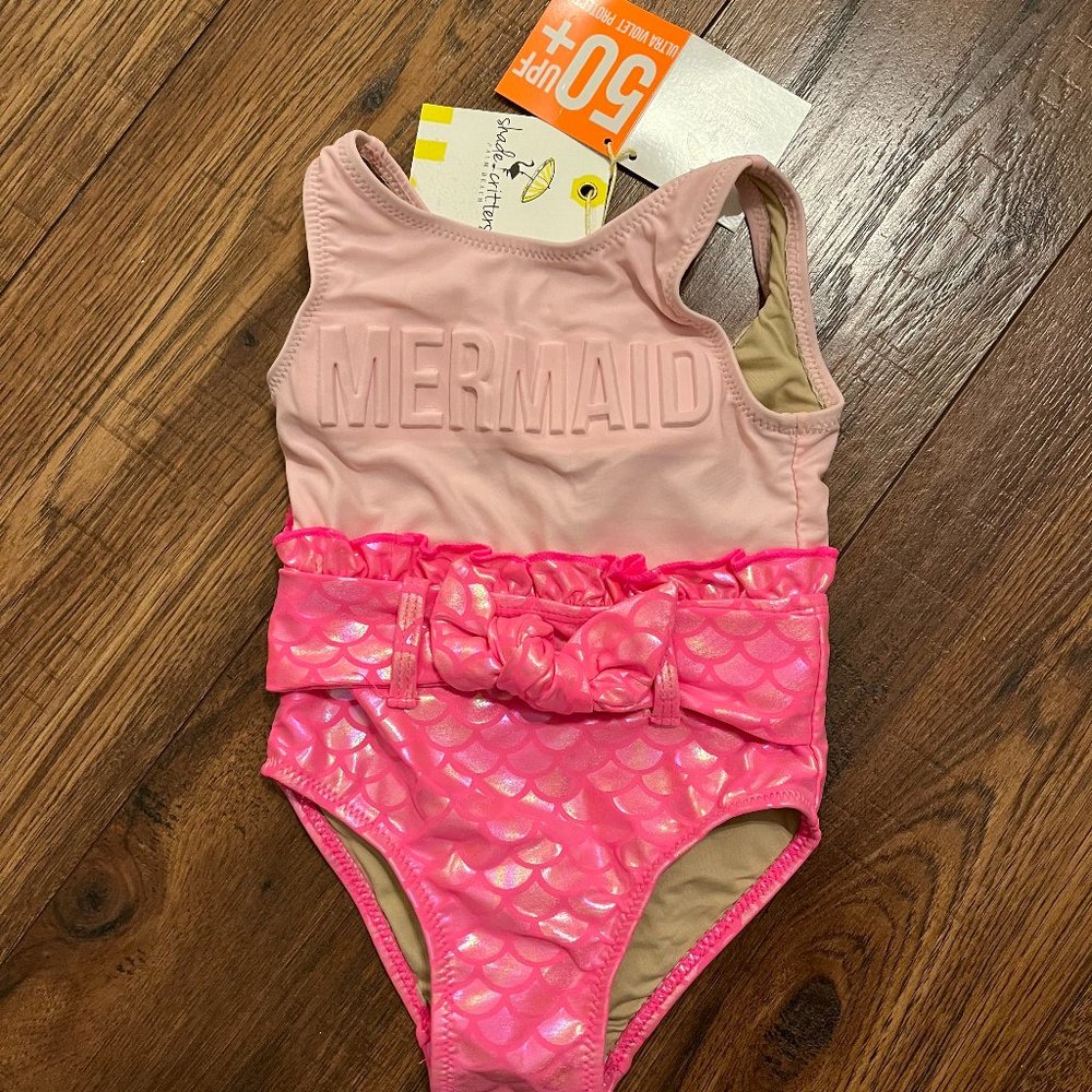 NWT Mermaid Bathing Suit - 18m Shade Critters
